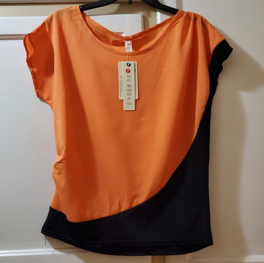 Kimei Fashions Women's Chiffon Blouse 👚 - Picture 3 of 5